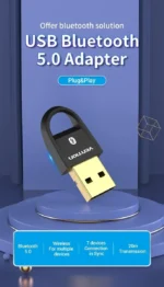 Adaptador Emisor Receptor Bluetooth 5.0 Usb Dongle Vention - Imagen 4