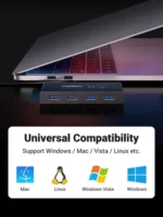 Usb Hub Switch 3.0 4 Puertos 2 Entradas Y 4 Salidas - Imagen 3