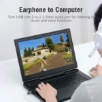 Adaptador Tarjeta De Audio Externo Usb Jack 3.5 Ctia Vention - Imagen 6