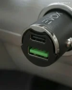 Cargador Celular Para Auto 12v 48w Evox - Carga Rapida - Doble Puerto - Dual Usb + Usb C - Imagen 3