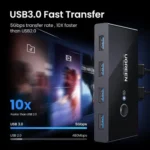 Usb Hub Switch 3.0 4 Puertos 2 Entradas Y 4 Salidas - Imagen 6