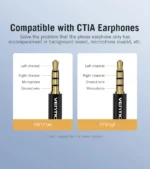 Adaptador Tarjeta De Audio Externo Usb Jack 3.5 Ctia Vention - Imagen 9