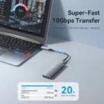 Vention Adaptador USB-C a USB 3.1 10Gbps - Imagen 8