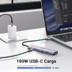 Hub Ugreen 5 en 1 USB-C HDMI 4K PD 100W - Imagen 9