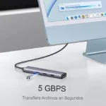 Hub Ugreen 5 en 1 USB-C HDMI 4K PD 100W - Imagen 3
