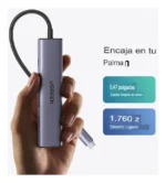 Hub Ugreen 5 en 1 USB-C HDMI 4K PD 100W - Imagen 4