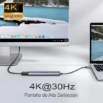 Hub Ugreen 5 en 1 USB-C HDMI 4K PD 100W - Imagen 5