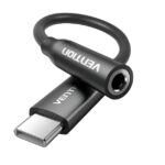 Adaptador Vention USB-C a Jack 3.5mm DAC Negro