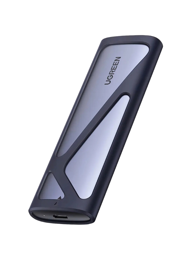 Diseño sin título (24) Carry Disk Ugreen M.2 NVMe USB-C Gris - Imagen 1