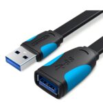 Alargue Vention USB 3.0 0,5 m Negro