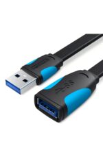 Alargue Vention USB 3.0 0,5 m Negro