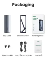 Ugreen Case M.2 NVMe SSD USB 3.2 10Gbps - Imagen 3
