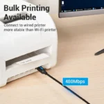 Vention Cable USB-C a USB-B Impresora 2m - Imagen 8