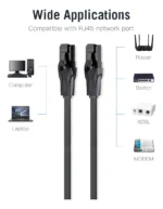 Vention Cable de Red Cat6 Plano 3m - Imagen 7