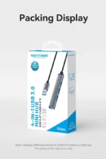 Vention Mini Hub USB 3.0 4 Puertos - Imagen 2