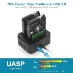 Unitek Dock SATA Dual 2.5/3.5 con Clonación - Imagen 7