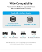 Vention Cable USB 2.0 para Impresora 2m - Imagen 6