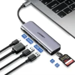 Ugreen Hub USB-C 6 en 1 HDMI 4K 100W - Imagen 7