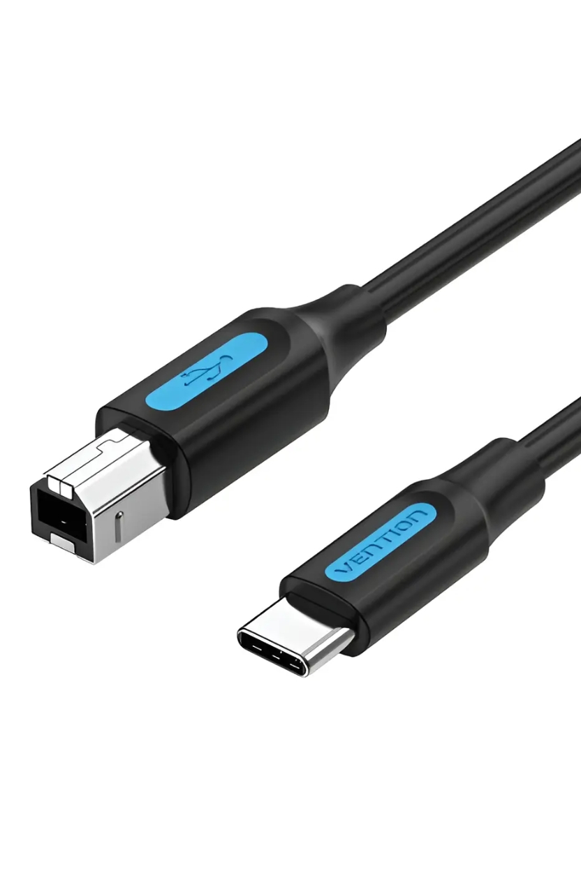 neumaticos (10) Vention Cable USB-C a USB-B Impresora 2m - Imagen 1
