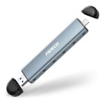 Fideco Case M.2 NVMe/SATA USB-C Gris