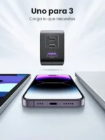 Ugreen Cargador GaN 65W Nexode USB-C - Imagen 3