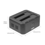 Unitek Dock SATA Dual 2.5/3.5 con Clonación - Imagen 3