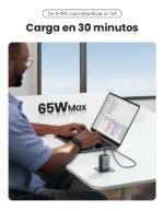 Ugreen Cargador GaN 65W Nexode USB-C - Imagen 2