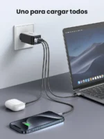 Ugreen Cargador GaN 65W Nexode USB-C - Imagen 6