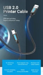 Vention Cable USB 2.0 para Impresora 2m - Imagen 2