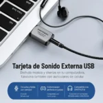 Vention Adaptador Audio USB a Jack 3.5mm - Imagen 2