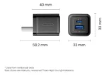 Vention Cargador GaN 30W USB-C y USB-A - Imagen 5