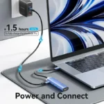 Vention Hub USB-C 5 en 1 HDMI 4K 100W - Imagen 6