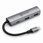 Hub USB-C 3 en 1 HDMI 4K PD 100W TopCenter