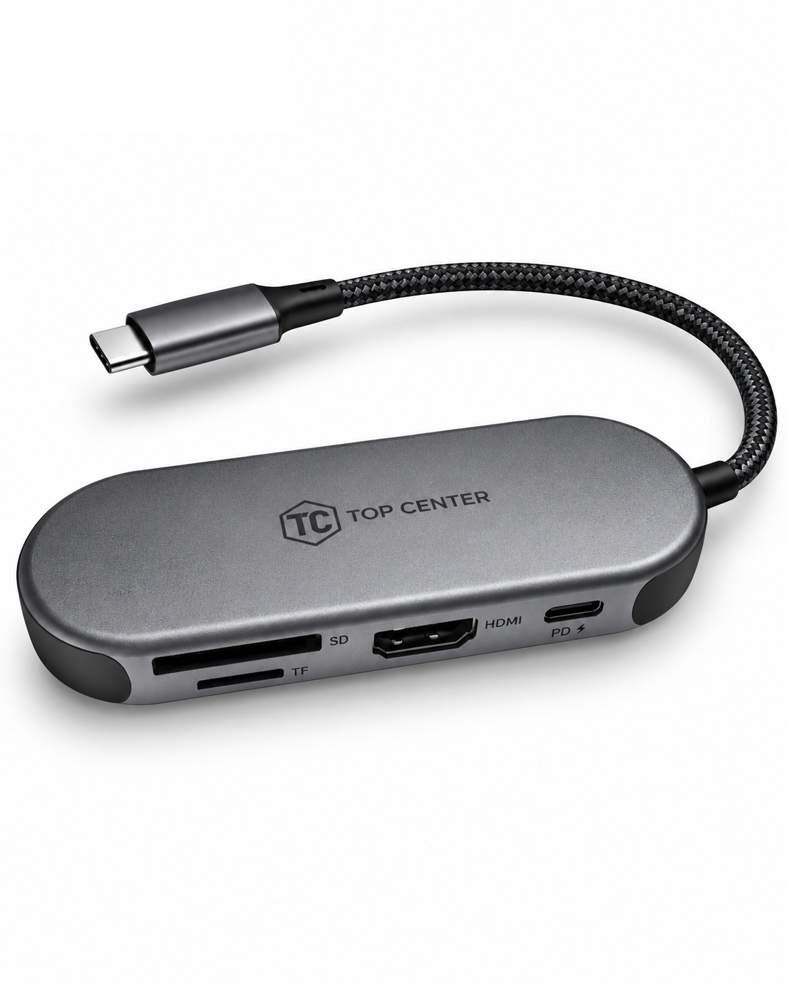 ChatGPT Image 16 sept 2026, 10_48_57 p.m. (1) Hub USB-C 7 en 1 HDMI 4K PD 100W TopCenter PREMIUM - Imagen 1