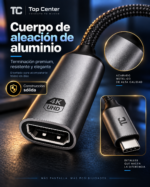 Adaptador USB-C a HDMI 4K 60Hz TopCenter - Imagen 3
