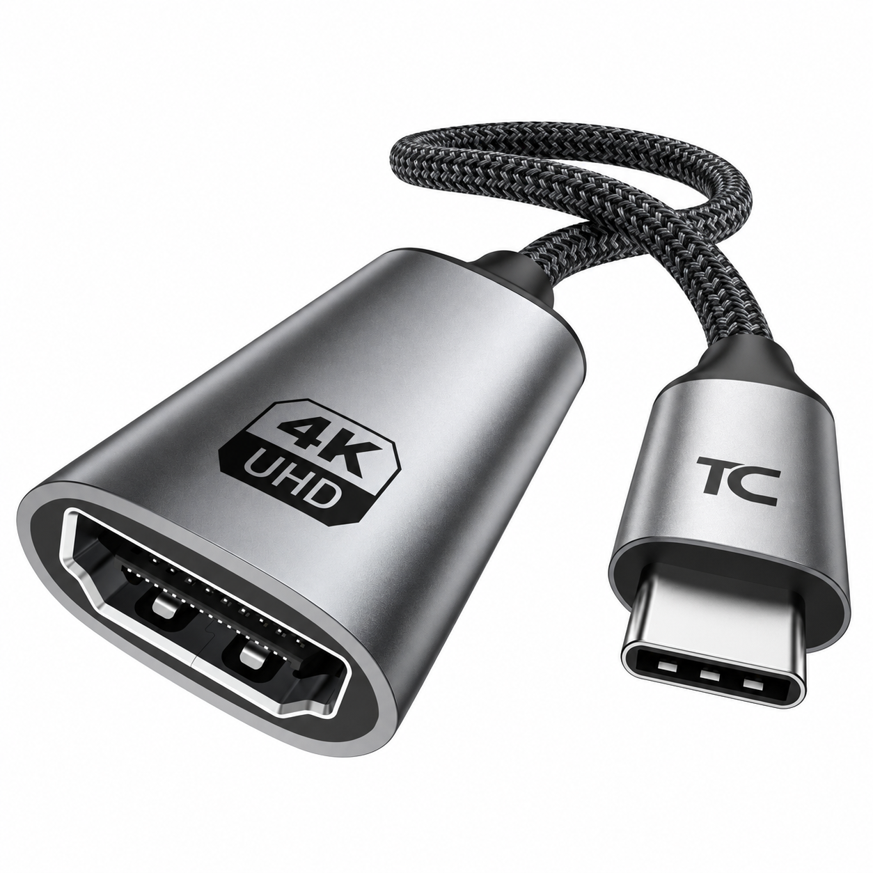 ChatGPT Image 20 sept 2026, 10_19_01 p.m. Adaptador USB-C a HDMI 4K 60Hz TopCenter - Imagen 1