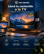 Cable USB-C a HDMI 4K 60Hz 1m TopCenter - Imagen 3