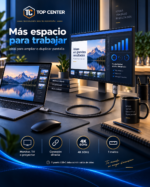 Cable USB-C a HDMI 4K 60Hz 1m TopCenter - Imagen 5
