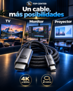 Cable USB-C a HDMI 4K 60Hz 2m TopCenter - Imagen 7