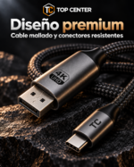 Cable USB-C a DisplayPort 4K 60Hz TopCenter - Imagen 5