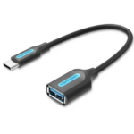 Adaptador USB-C a USB 3.0 Vention Negro
