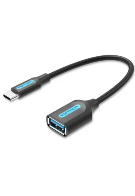 Adaptador USB-C a USB 3.0 Vention Negro