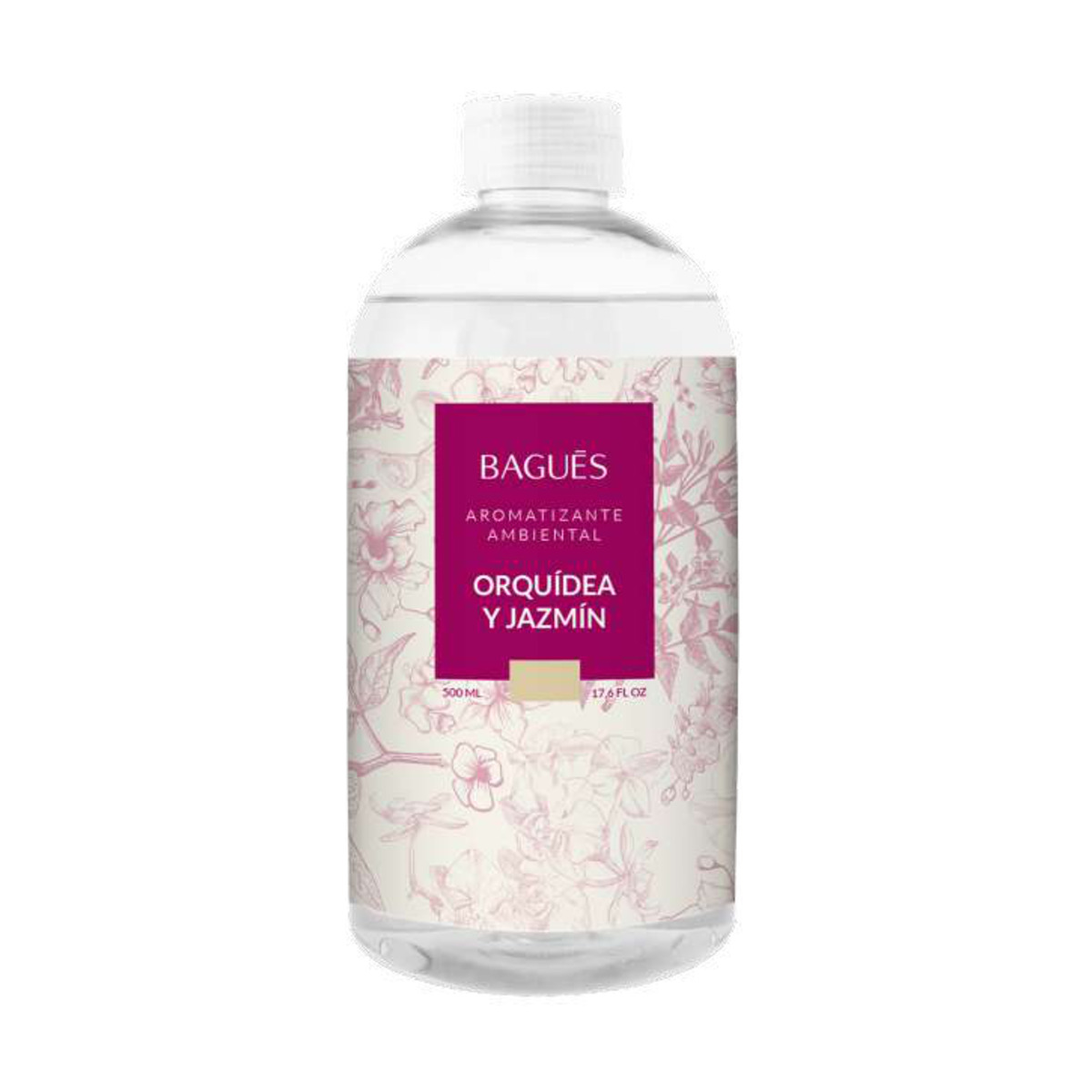 bagues-11131008 Bagués Aromatizante Ambiental Orquídea y Jazmín 500 ml - Imagen 1