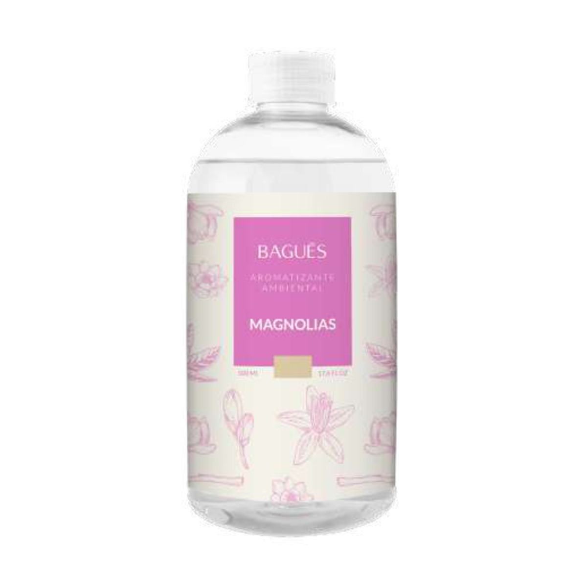 bagues-11131044 Bagués Aromatizante Ambiental Magnolias 500 ml - Imagen 1