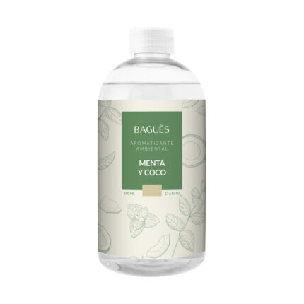 Bagués Aromatizante Ambiental Menta y Coco 500 ml