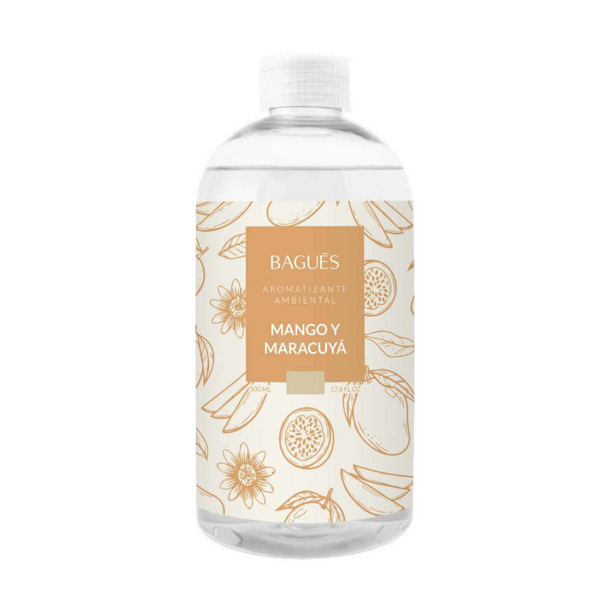 bagues-11131096 Bagués Aromatizante Ambiental Mango y Maracuyá 500 ml - Imagen 1