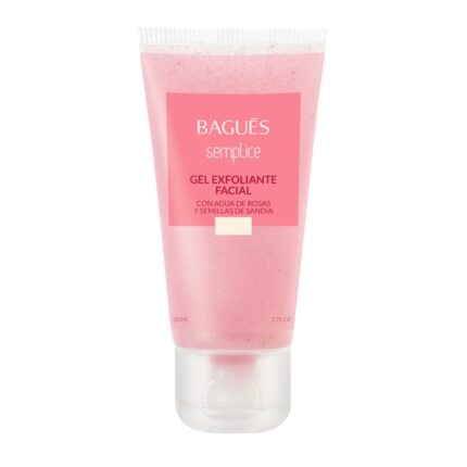 Bagués Gel Exfoliante Facial Rosas y Sandía 50 ml