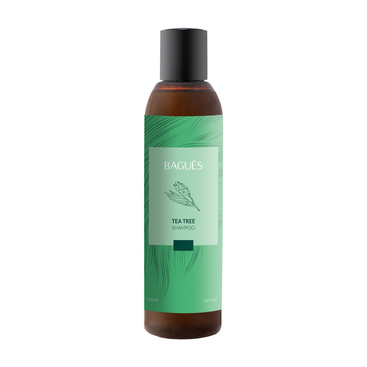 bagues-13162005 Bagués Shampoo Tea Tree 210 ml - Imagen 1