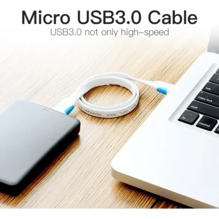 Cable USB 3.0 a Micro-B Vention 0,5 m - Imagen 3