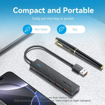 Vention Hub USB-A 5 en 1 USB 3.2 y USB-C - Imagen 9